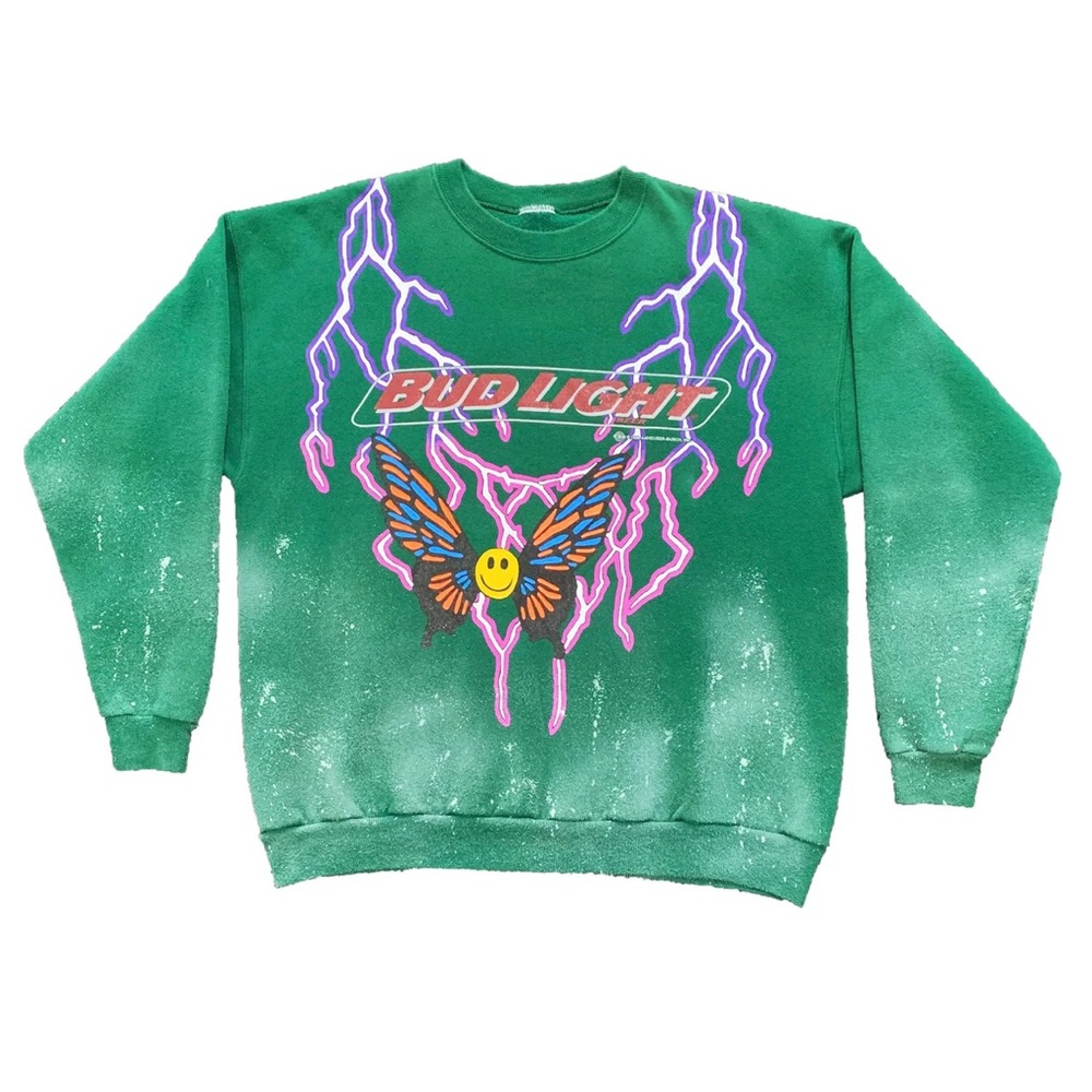 Vintage Bud Light Custom Bud Bears Crewneck